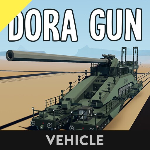 Dora / Schwerer Gustav Railway Gun - Skymods